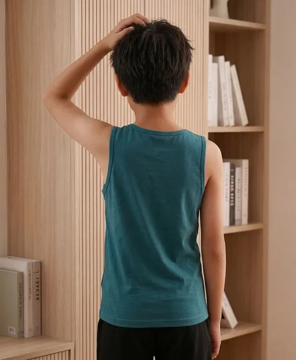 Teal_Premium_And_Elegant_Polyester_Sando_For_Boys_Pack_Of_2