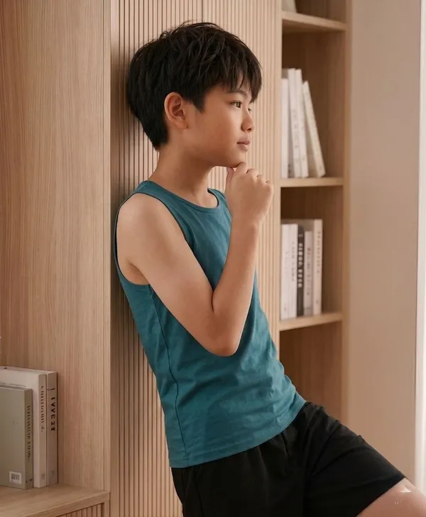 Teal_Premium_And_Elegant_Polyester_Sando_For_Boys_Pack_Of_2