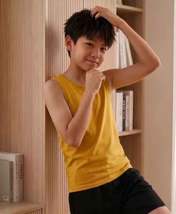 Yellow_Premium_And_Elegant_Polyester_Sando_For_Boys_Pack_Of_2