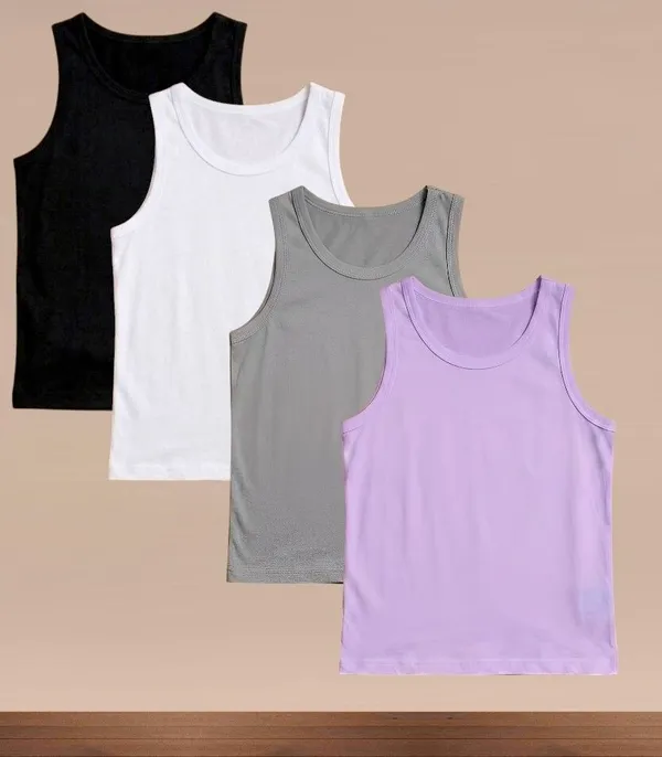Multicolor_Premium_And_Elegant_Polyester_Sando_For_Boys_Pack_Of_4