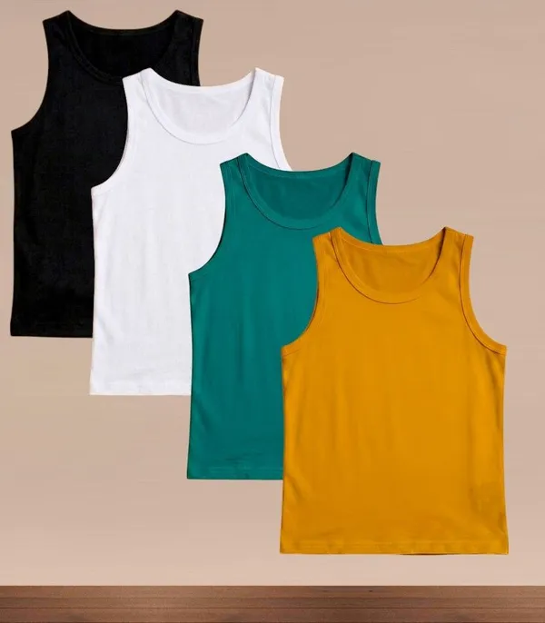 Multicolor_Premium_And_Elegant_Polyester_Sando_For_Boys_Pack_Of_4