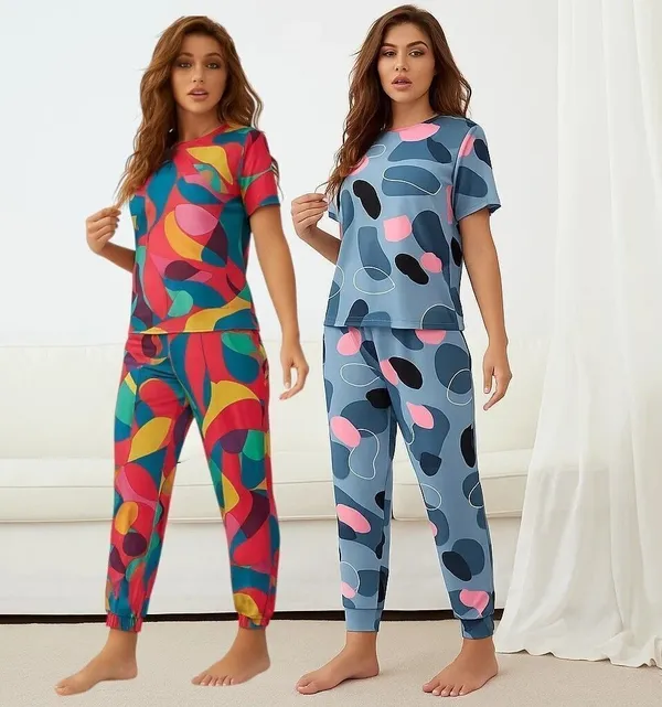 Multicolor_Premium_And_Elegant_Polyester_Night_Suit_Set_For_Women_Pack_Of_2