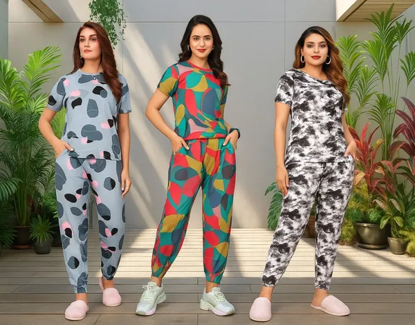 Multicolor_Premium_And_Elegant_Polyester_Shirt_And_Pyjama_Set_For_Women_Pack_Of_3