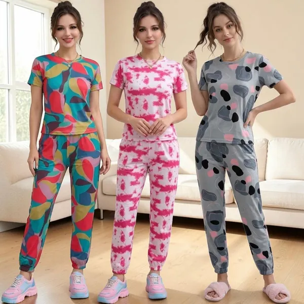 Multicolor_Premium_And_Elegant_Polyester_Night_Suit_Set_For_Women_Pack_Of_3