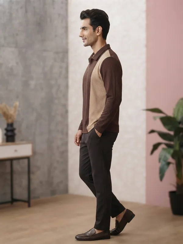 Karara_Cotton_Blend_Full_Sleeve_Half_Zipper_Tshirt