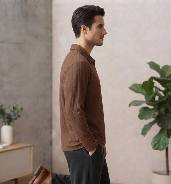 Karara_Cotton_Blend_Full_Sleeve_Half_Zipper_Tshirt