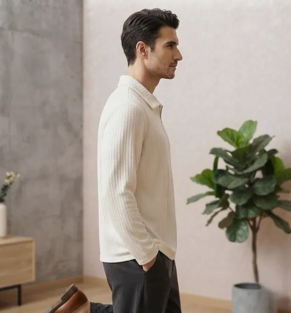 Karara_Cotton_Blend_Full_Sleeve_Half_Zipper_Tshirt