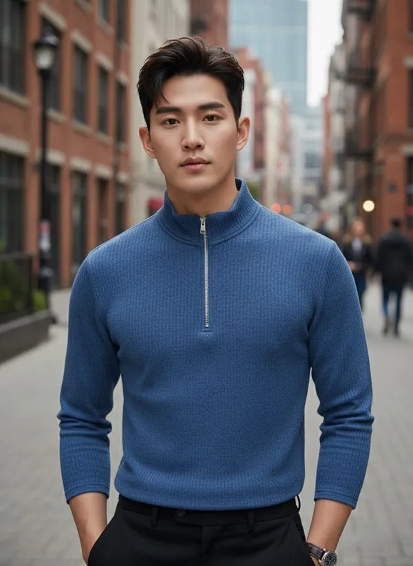 Blue_Premium_And_Elegant_Polyester_T-Shirt_For_Men_Pack_Of_2