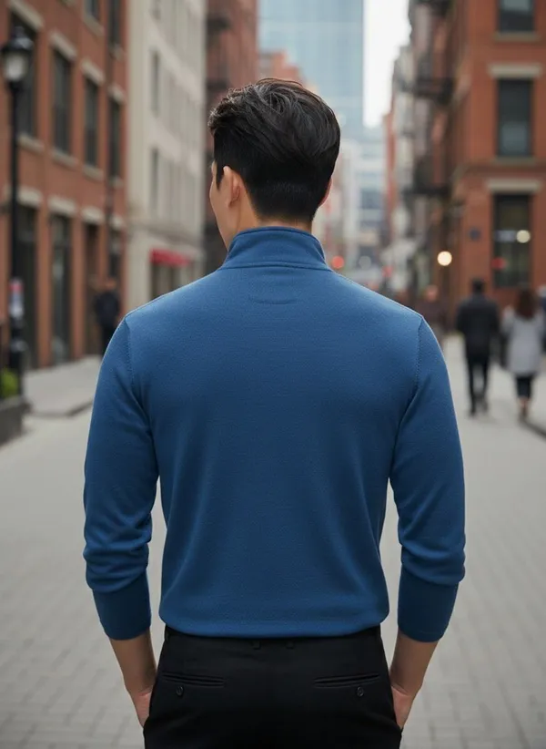 Blue_Premium_And_Elegant_Polyester_T-Shirt_For_Men_Pack_Of_2