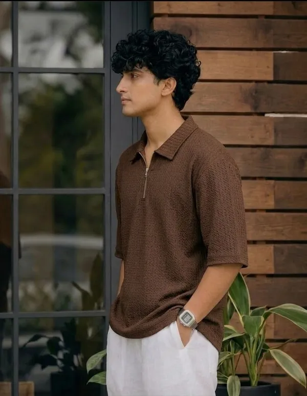 Brown_Premium_And_Elegant_Polyester_T-Shirt_For_Men_Pack_Of_2