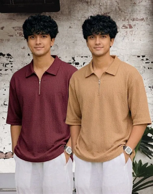 Multicolor_Premium_And_Elegant_Polyester_T-Shirt_For_Men_Pack_Of_2