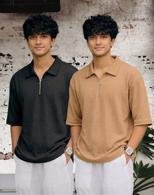 Multicolor_Premium_And_Elegant_Polyester_T-Shirt_For_Men_Pack_Of_2