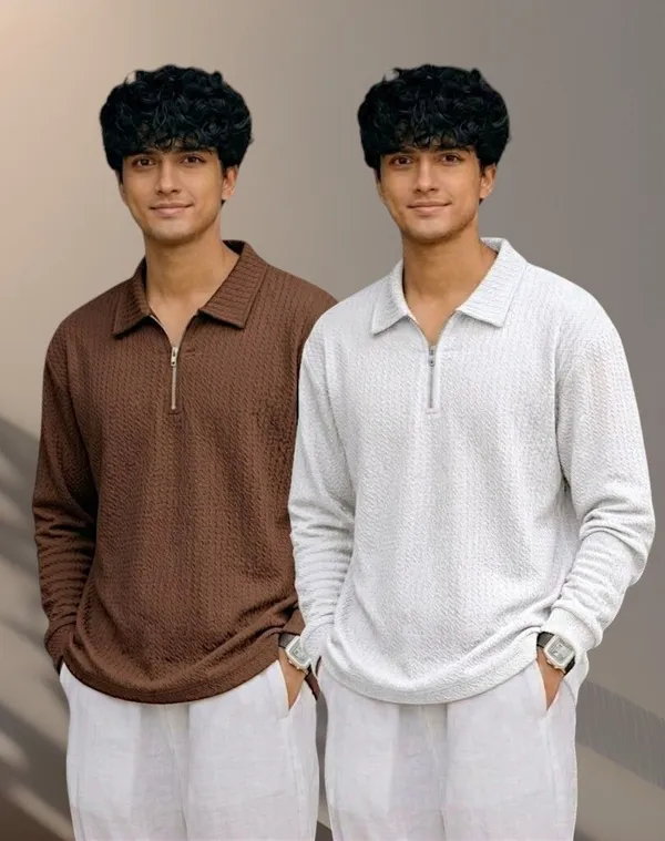 Multicolor_Premium_And_Elegant_Polyester_T-Shirt_For_Men_Pack_Of_2