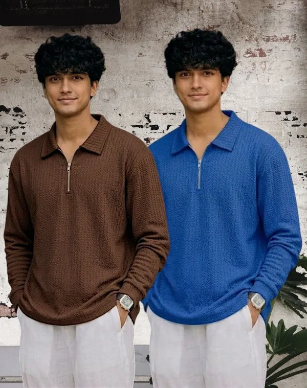 Multicolor_Premium_And_Elegant_Polyester_T-Shirt_For_Men_Pack_Of_2