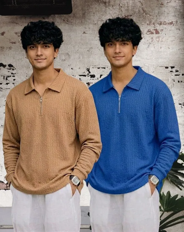 Multicolor_Premium_And_Elegant_Polyester_T-Shirt_For_Men_Pack_Of_2