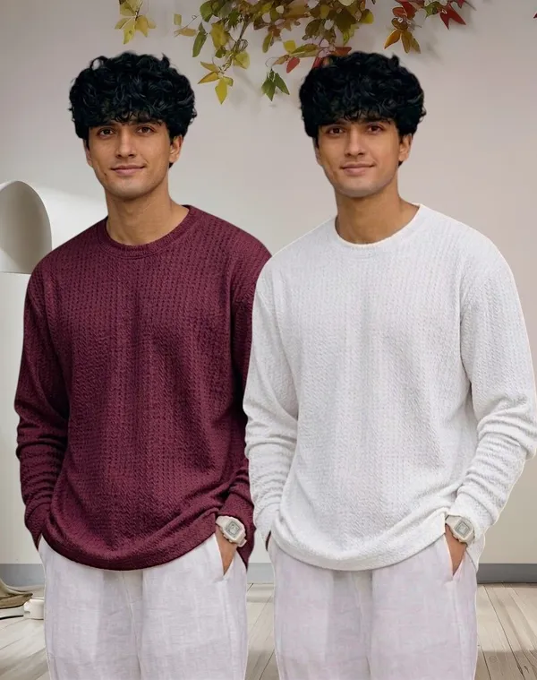 Multicolor_Premium_And_Elegant_Polyester_T-Shirt_For_Men_Pack_Of_2