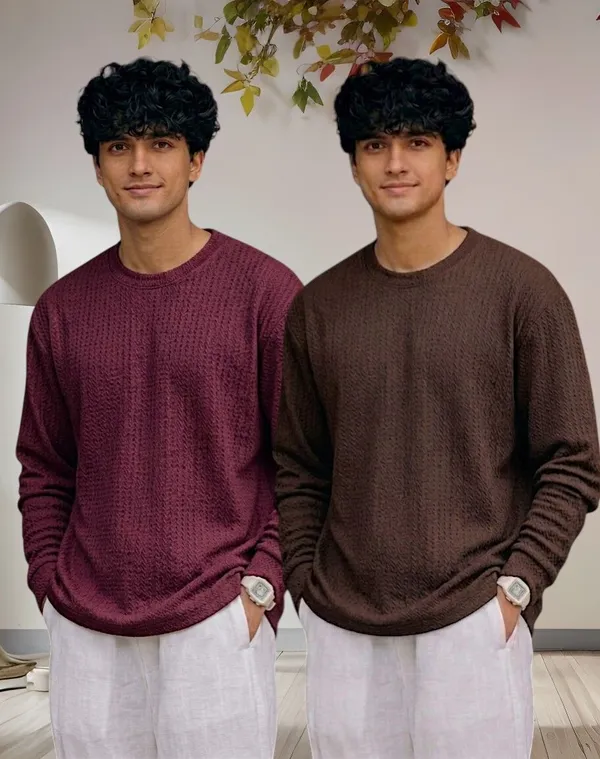Multicolor_Premium_And_Elegant_Polyester_T-Shirt_For_Men_Pack_Of_2