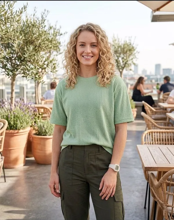 Green_Premium_And_Elegant_Polyester_T-Shirt_For_Women_Pack_Of_2