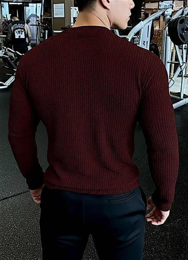 Wine_Premium_And_Elegant_Polyester_T-Shirt_For_Men_Pack_Of_2