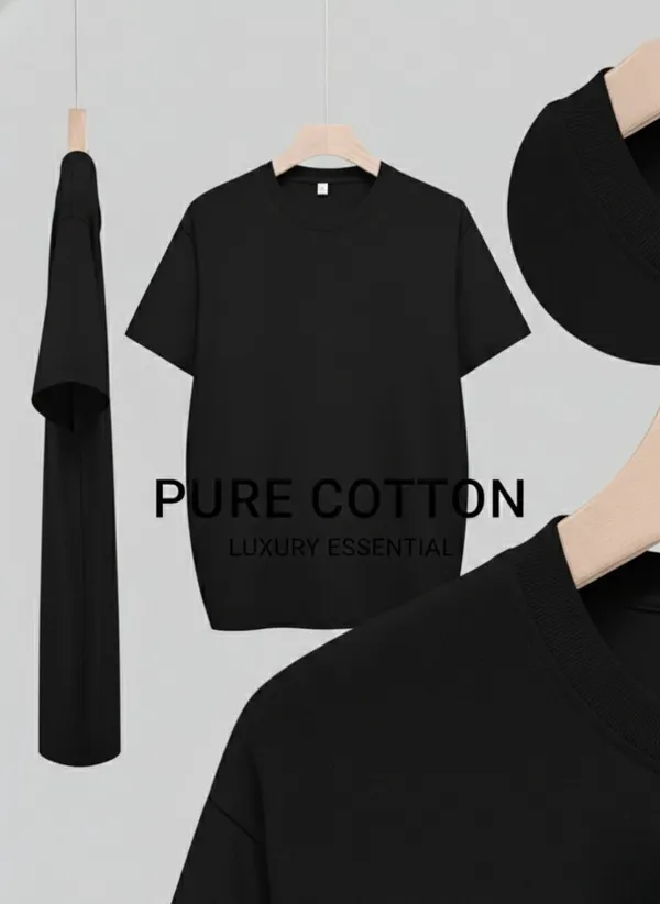 Black_Premium_And_Elegant_Polyester_T-Shirt_For_Men_Pack_Of_2