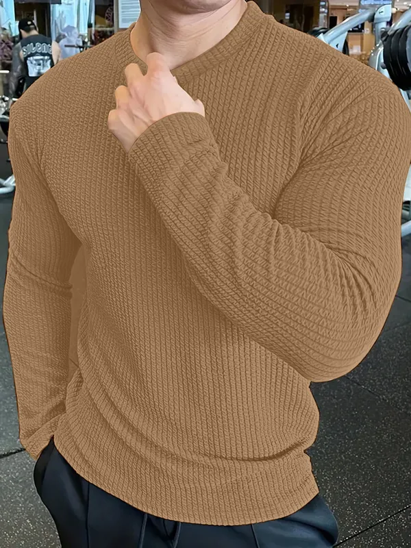 Beige_Premium_And_Elegant_Polyester_T-Shirt_For_Men_Pack_Of_2