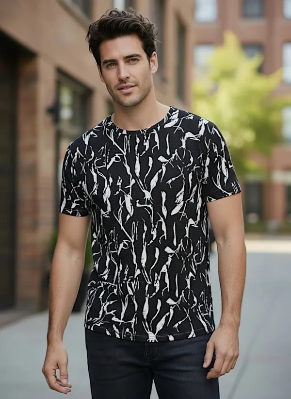 Multicolor_Premium_And_Elegant_Polyester_T-Shirt_For_Men_Pack_Of_2