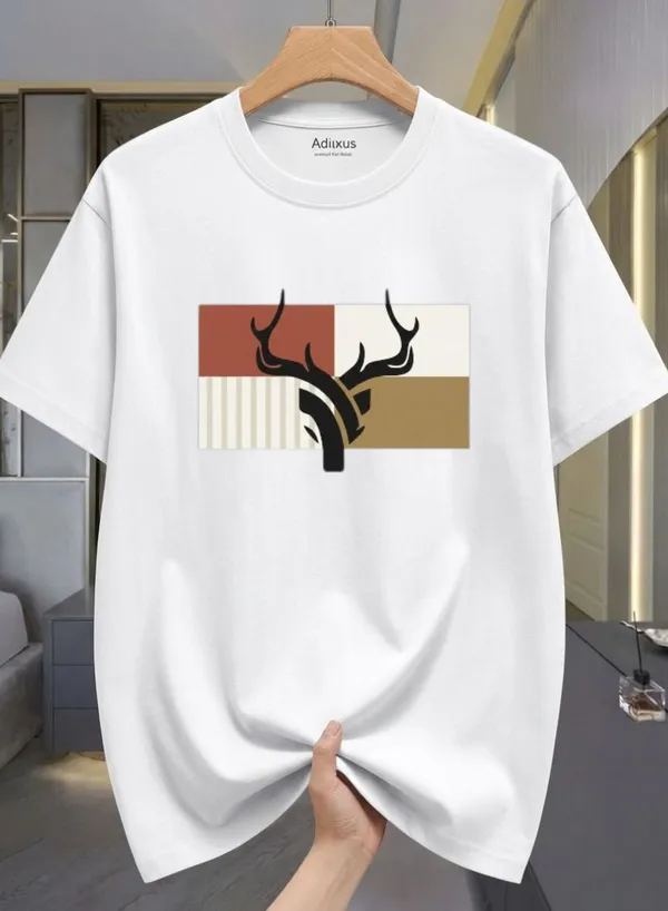 White_Premium_And_Elegant_Polyester_T-Shirt_For_Men_Pack_Of_2
