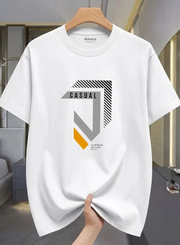 White_Premium_And_Elegant_Polyester_T-Shirt_For_Men_Pack_Of_2