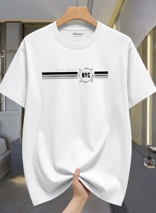 White_Premium_And_Elegant_Polyester_T-Shirt_For_Men_Pack_Of_2