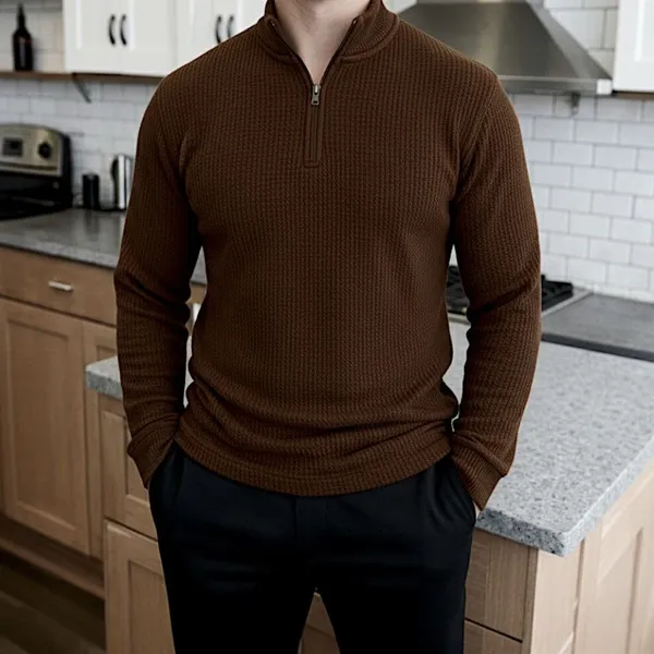 Brown_Premium_And_Elegant_Polyester_T-Shirt_For_Men_Pack_Of_2