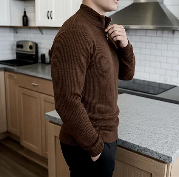 Brown_Premium_And_Elegant_Polyester_T-Shirt_For_Men_Pack_Of_2