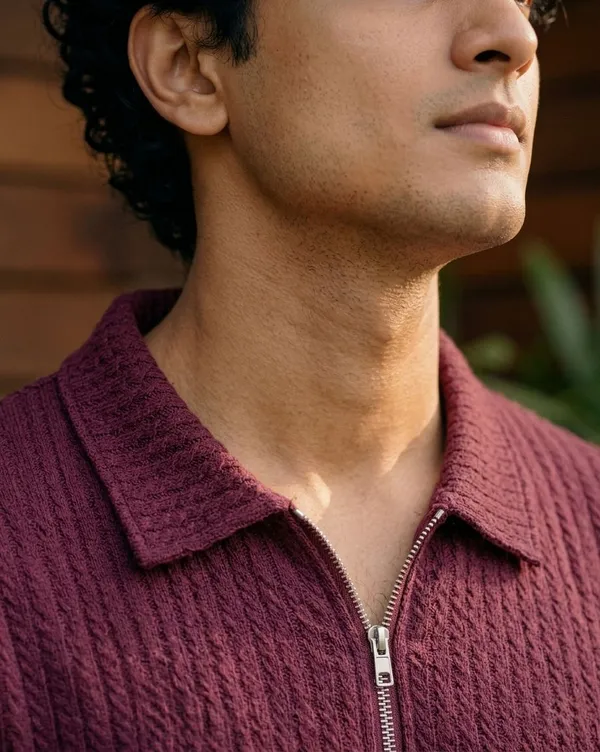 Wine_Premium_And_Elegant_Polyester_T-Shirt_For_Men_Pack_Of_2