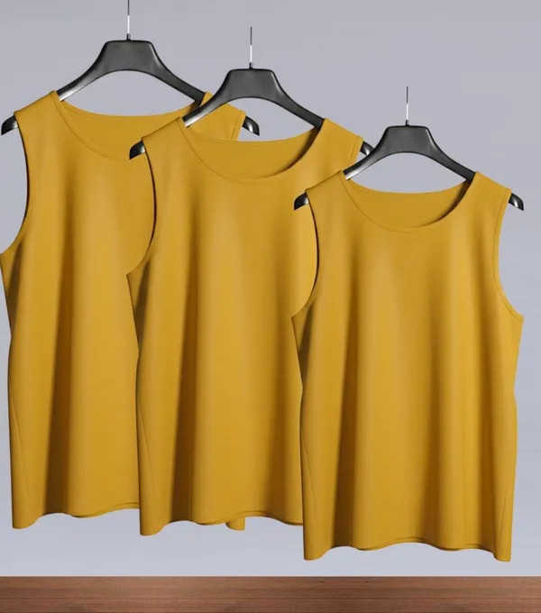 Yellow_Premium_And_Elegant_Polyester_Sando_For_Men_Pack_Of_3
