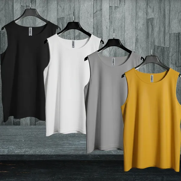 Multicolor_Premium_And_Elegant_Polyester_Sando_For_Men_Pack_Of_4