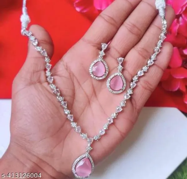 New_Women_S_Stone_Work_Neckless_Set