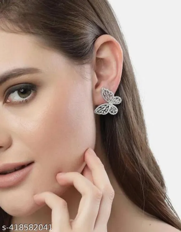 New_Silver_Allure_Graceful_Earring