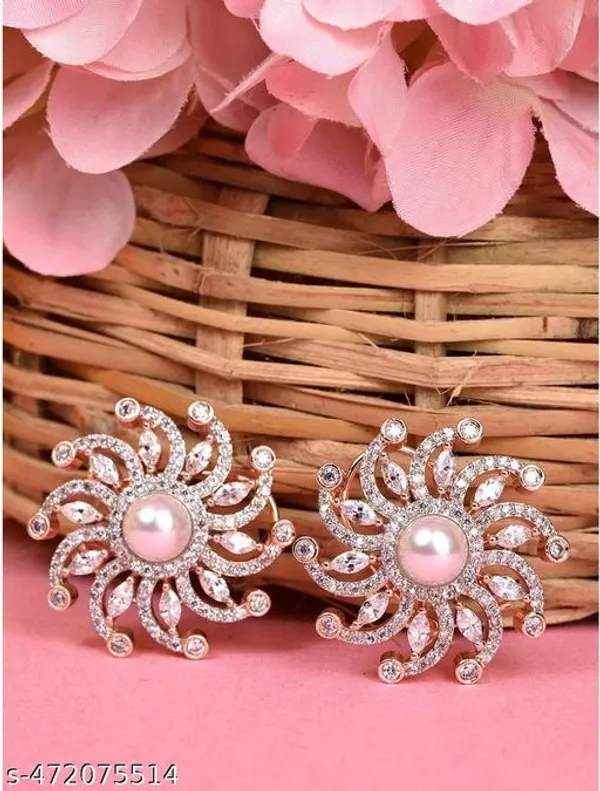 New_Silver_Unique_Earrings_Studs