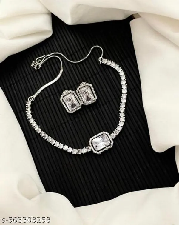 Silver_Plated_Necklace_With_Ruby_Stones_Earrings_Festive_Wear