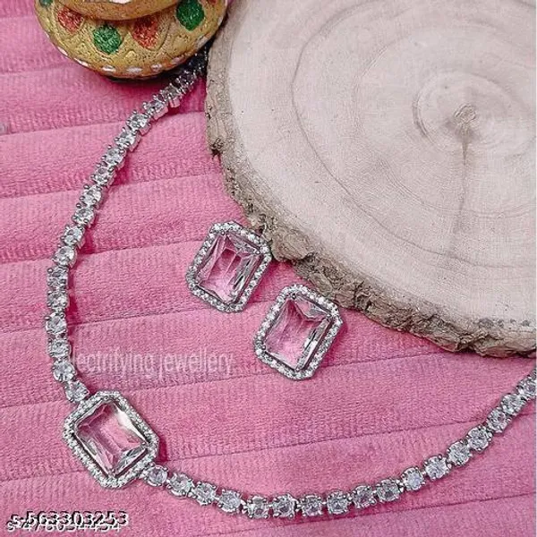 Silver_Plated_Necklace_With_Ruby_Stones_Earrings_Festive_Wear