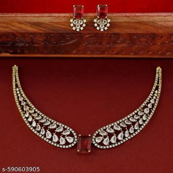 Bridal_Mehandi_Polish_Necklace_With_Matching_Earrings_Ad_Stones_Mehandi_Polish