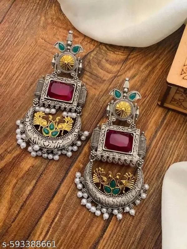 Stylish_Kundan_Pearl_Wedding_Earring