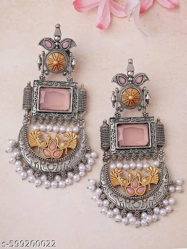 Stylish_Kundan_Pearl_Wedding_Earring