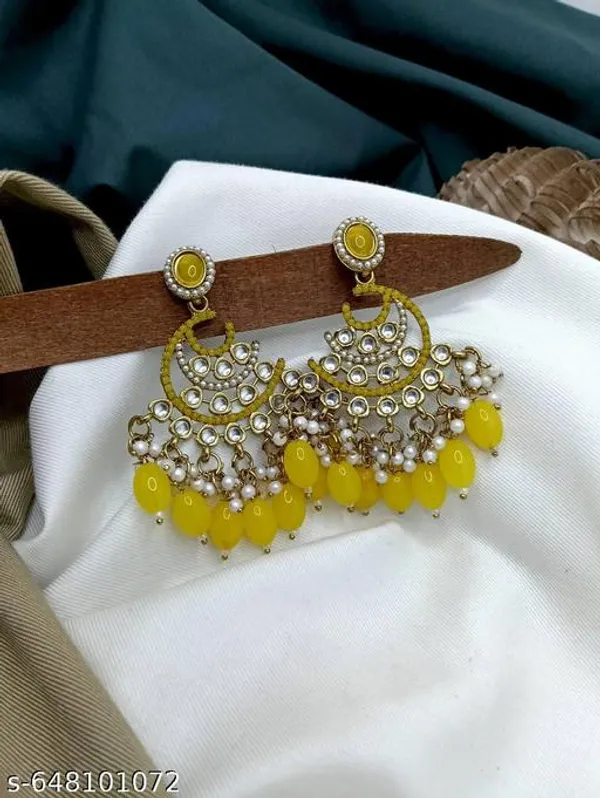 Stylish_Kundan_Pearl_Wedding_Earring