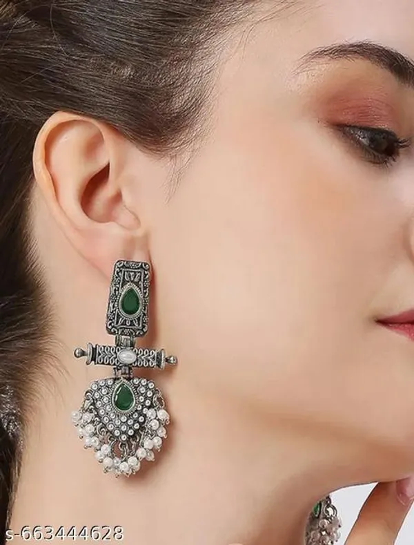 Stylish_Kundan_Pearl_Wedding_Earring