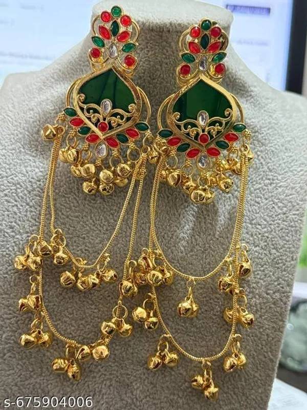 Kashmiri_Ghungru_Earring_Hevay_Finishing