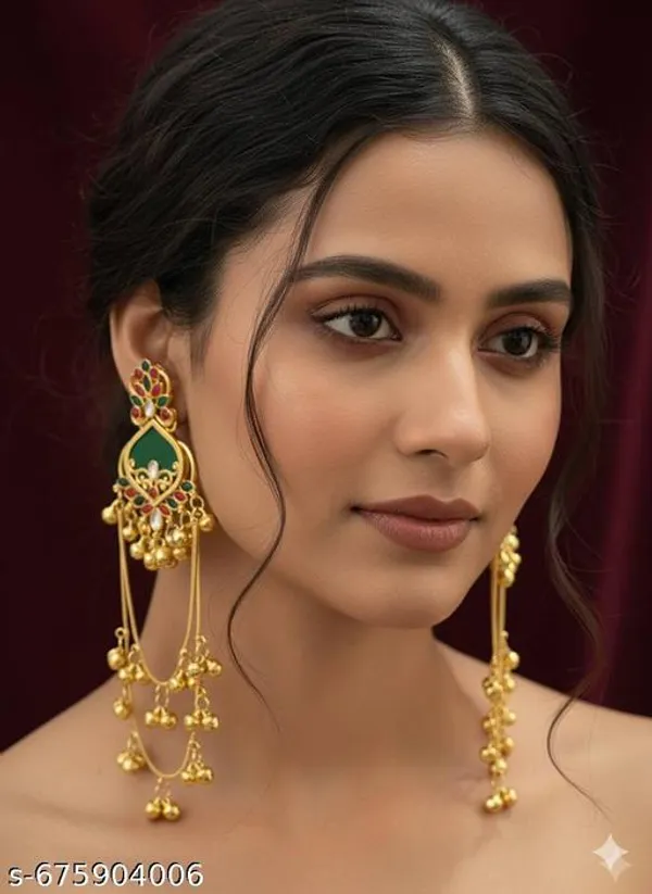 Kashmiri_Ghungru_Earring_Hevay_Finishing