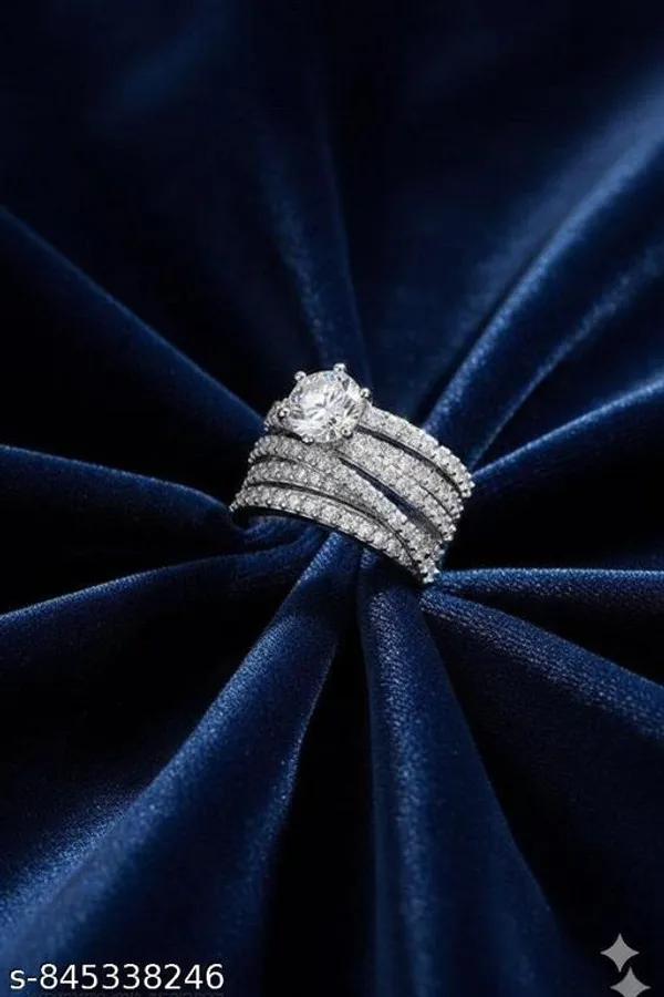 Silver_Plated_Marvelous_Adjustable_Rings_For_Women_Girls
