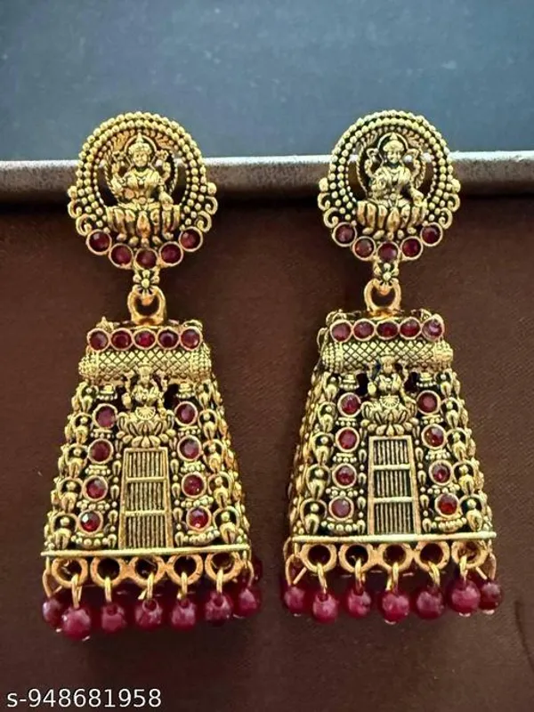 Colourfull_Fancy_Earrings_Studs_Earring_Gold
