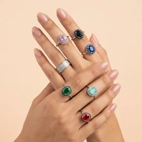 Elite_Glittering_Women_7_Pcs_Combo_Ring