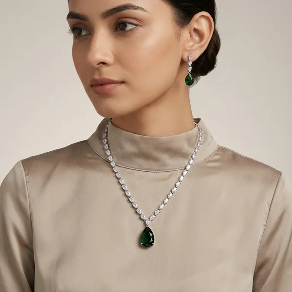 New_Women_S_Stone_Work_Neckless_Set
